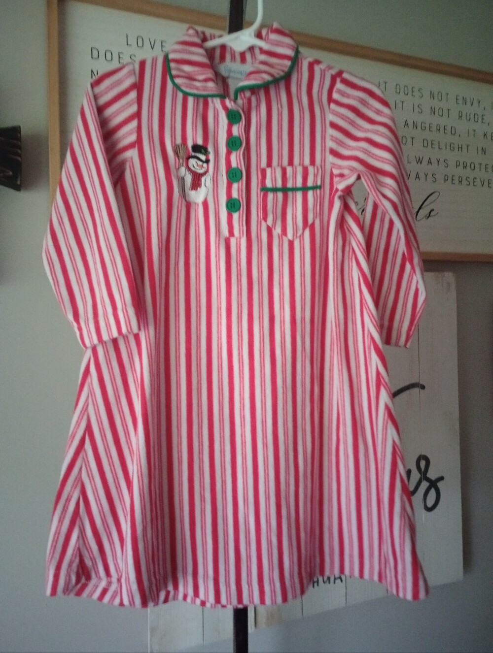 Boutique Fleece Nightgown 3t Snowman Pajamas 3t